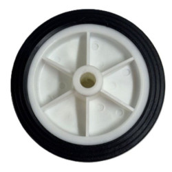 Roue de tondeuse Caujolle lisse PVC 125 à 200 mm