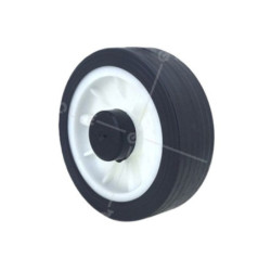 Roue de tondeuse Caujolle lisse PVC 125 à 200 mm