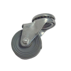 Roulette d'ameublement Caujolle caoutchouc Ø50 mm 35 kg
