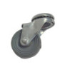 Roulette d'ameublement Caujolle en caoutchouc 50mm 35kg fixation 10mm