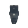 Poulie noire à pattes Caujolle pour câble de 8mm 40mm 60kg