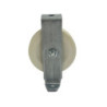 Poulie à pattes Caujolle pour câble de 8mm 80mm 100kg