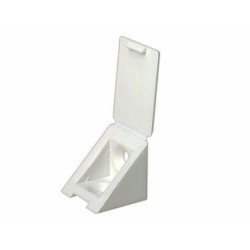 Équerre d'assemblage Tack'Ecker blanche Cime 25 mm x50