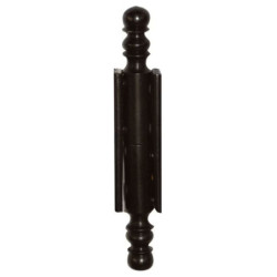 Paumelle rustique à vases universelle noire Cime x2