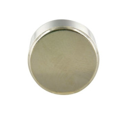 Patte à glace chanfreinée laiton chromé Ø18 mm Cime
