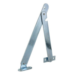Compas de pieds rabattables acier zingué 300 mm Cime x2