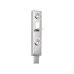 Verrou d'armoire droit acier nickelé 70 x 16 mm Cime