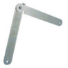Compas tréteaux 275mm acier zingué x2 Cime