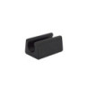 Set de 4 embouts de protection pied de meuble noir Ø10 mm
