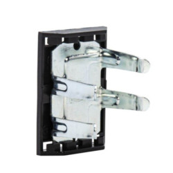 Clips de fixation pour plinthe Ø28 mm H55 mm Cime x2