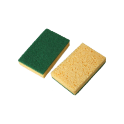 Éponge végétale Abrasive L'Outil Parfait 110 x 65 x 25 mm X2