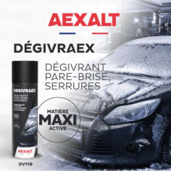 Dégivrant et antigel Degivraex Aexalt 650ml - aérosol pro sans méthanol