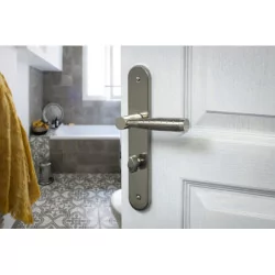 Poignée de porte intérieure Thirard Hélios – Nickel brossé – Réf. THI00543411