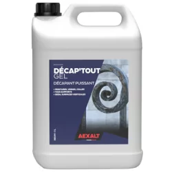 Décap'tout gel décapant puissant texture gel professionnel haute performance pour peintures, vernis et encres sur surfaces verti