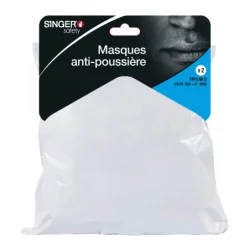 Masques FFP3D à valve cavalier de 2 pièces