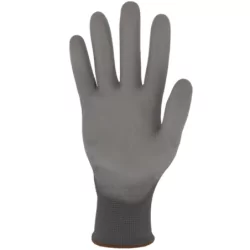 Gant PU polyester sans couture gris Singer x10