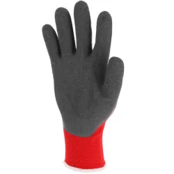 Gant latex polyamide dos aéré rouge Singer x10