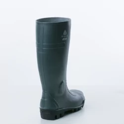 Botte de sécurité BRONZE2 S5 SRA Delta Plus – PVC vert, coque acier