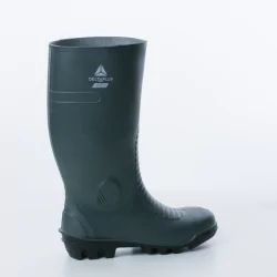Botte de sécurité BRONZE2 S5 SRA Delta Plus – PVC vert, coque acier