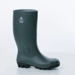 Botte de sécurité BRONZE2 S5 SRA Delta Plus – PVC vert, coque acier