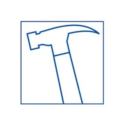 Ciseau burin SDS-plus Izar 250 x 20 mm - Réf. 1870 – outil pro pour béton