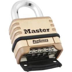 Cadenas à combinaison programmable haute sécurité Master Lock laiton