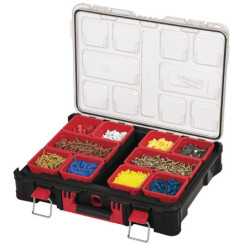 Organisateur Packout Milwaukee 10bacs amovibles 117x500x386mm
