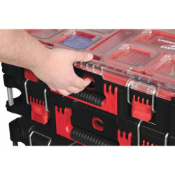 Organisateur Packout Milwaukee 10bacs amovibles 117x500x386mm