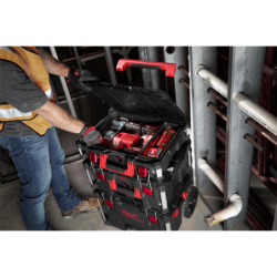 Ensemble packout Trolley Milwaukee trolley box + coffret large + coffret