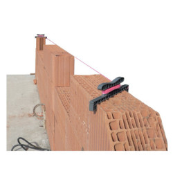 Kordo largeur 200mm Avec drisse fluo rose 1,5 mm x 20 m