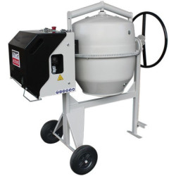 Bétonnière BI190F Altrad 170 L 850 W 230 V avec roues Ø250 mm