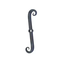 Clé de tirant Bourguignon CDT01P30 acier brut Ø25 – 530×90 mm