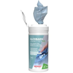 Lingettes Aexalt désinfectantes – Boîte de 200 usage pro
