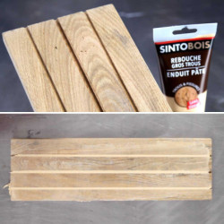 Enduit pâte rebouche bois Sinto Bois clair 330g