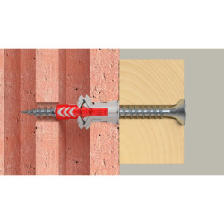Cheville Fischer DuoPower bimatière sans vis – fixation universelle tous supports