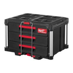 Coffret 3 tiroirs PackOut Milwaukee 4932472130
