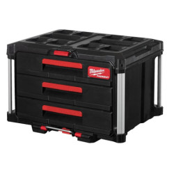 Coffret 3 tiroirs PackOut Milwaukee 4932472130