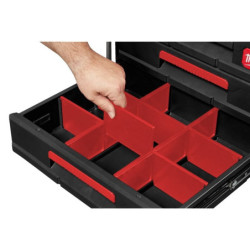 Coffret 3 tiroirs PackOut Milwaukee 4932472130