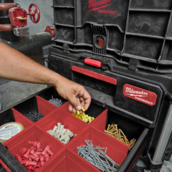 Coffret 3 tiroirs PackOut Milwaukee 4932472130