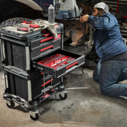 Coffret 3 tiroirs PackOut Milwaukee 4932472130
