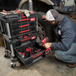 Coffret 3 tiroirs PackOut Milwaukee 4932472130