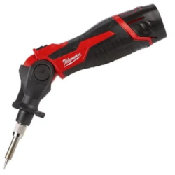 Fer à souder sans fil 12V Li-Ion 2Ah Milwaukee avec chargeur et 1 batterie en coffret