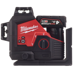 Laser 3 lignes vertes 12 volts M12 3PL-401C Milwaukee avec batterie 4AH chargeur et coffret