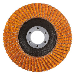 Disque lamelles Jumbo Longlife Extended Rhodius Ø 125 mm grains G40 à G80
