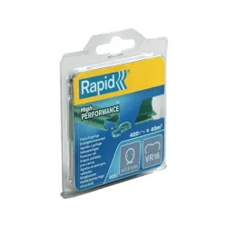 Agrafes RAPID VR16 et VR22 galvanisées ou plastifiées