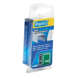 Agrafes en fil plat Rapid N140