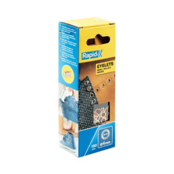 Œillets Rapid Ø4 à Ø8 mm acier chromé – Boîte 100 pcs