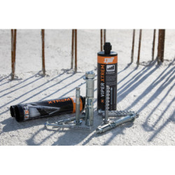 Résine de scellement chimique Viper Extrem cartouche de 410 ml
