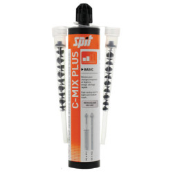 Cartouche scellement chimique Spit C MIX Plus + 2 buses