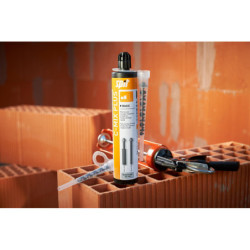 Cartouche scellement chimique Spit C MIX Plus + 2 buses